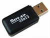USB 2.0 MicroSD, MicroSDHC Kortl�ser